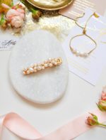 Dodatki ślubneSpinka z perłami naturalnymi, słodkowodnymi model Denton
